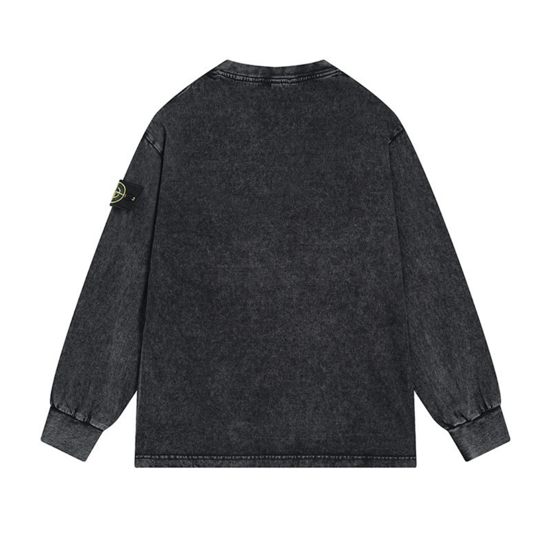 Stone Monogram Sweatshirt