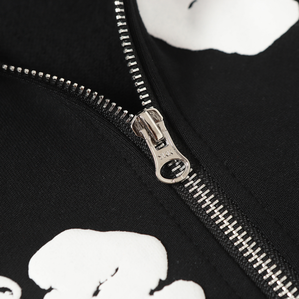 Denim Trs Zip Hoodie