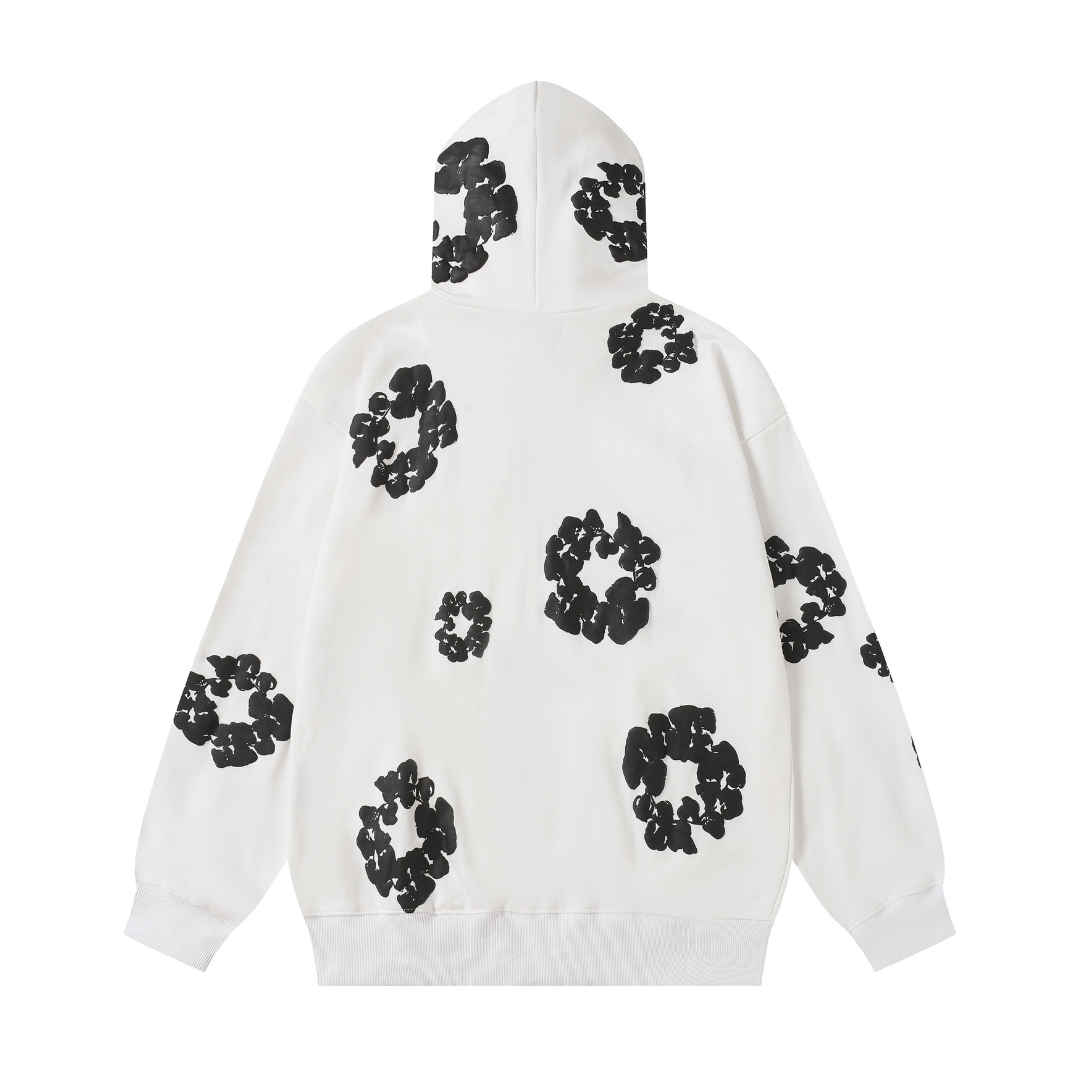 Denim Trs Zip Hoodie