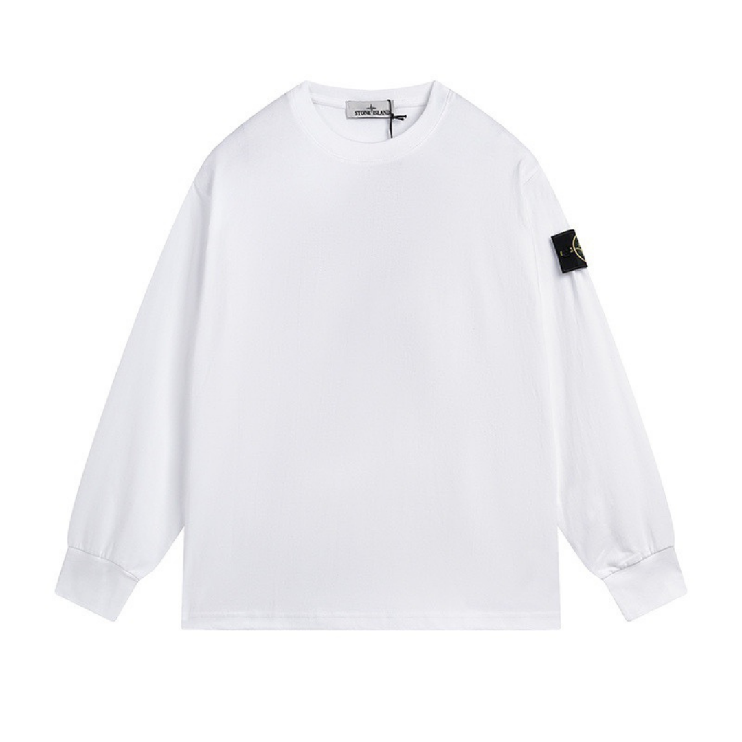 Stone Monogram Sweatshirt