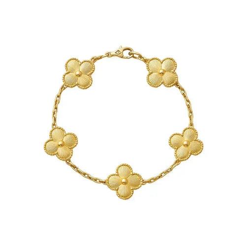 'Cleef' Clover Bracelet - Mulitcolour