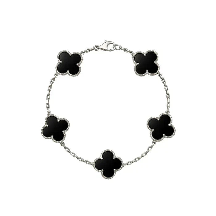 'Cleef' Clover Bracelet - Mulitcolour