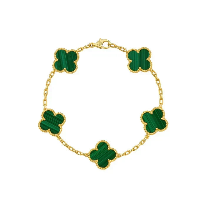 'Cleef' Clover Bracelet - Mulitcolour
