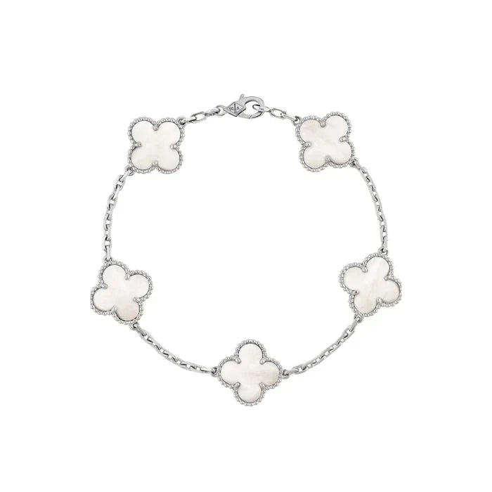 'Cleef' Clover Bracelet - Mulitcolour