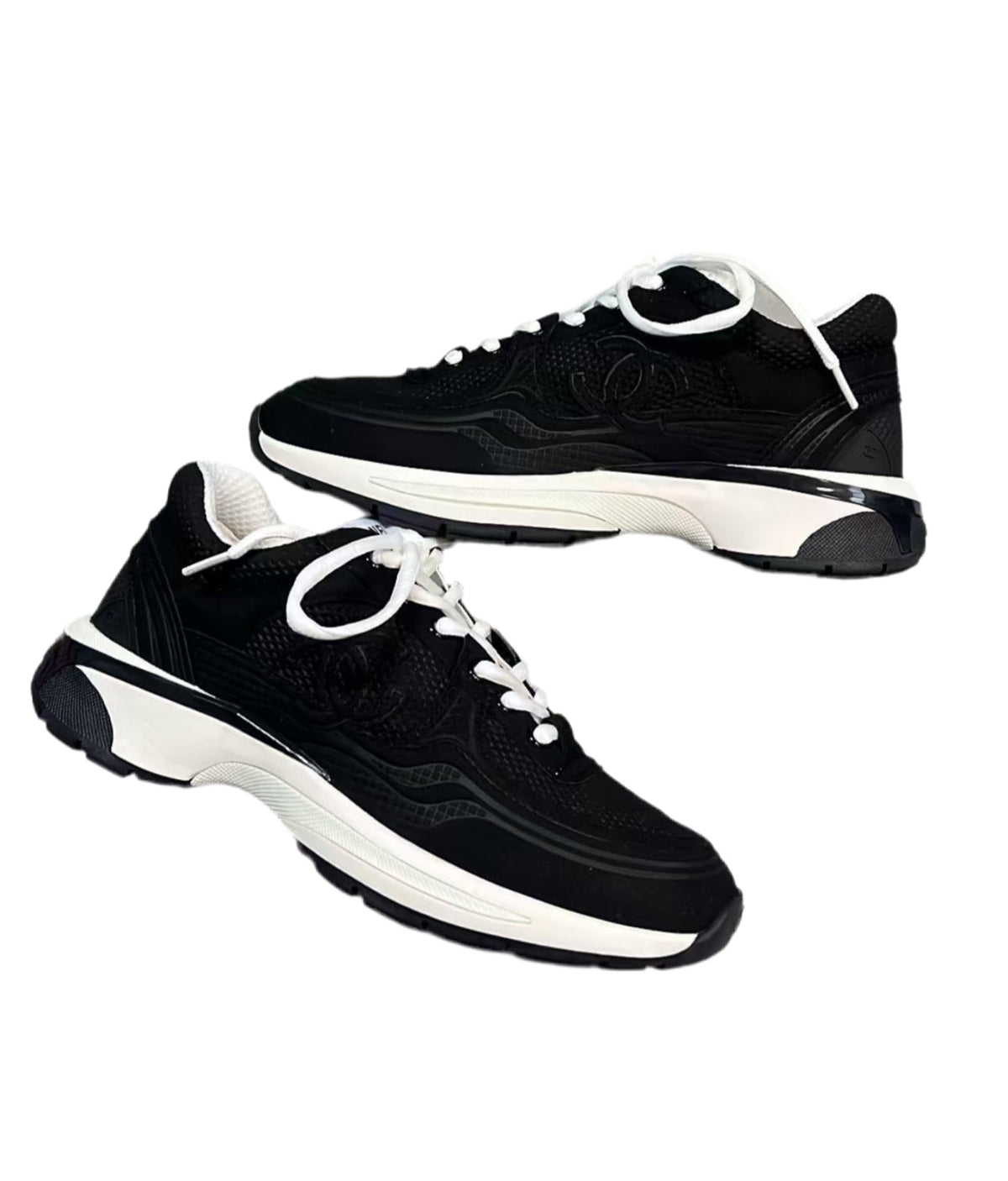 CC black trainers