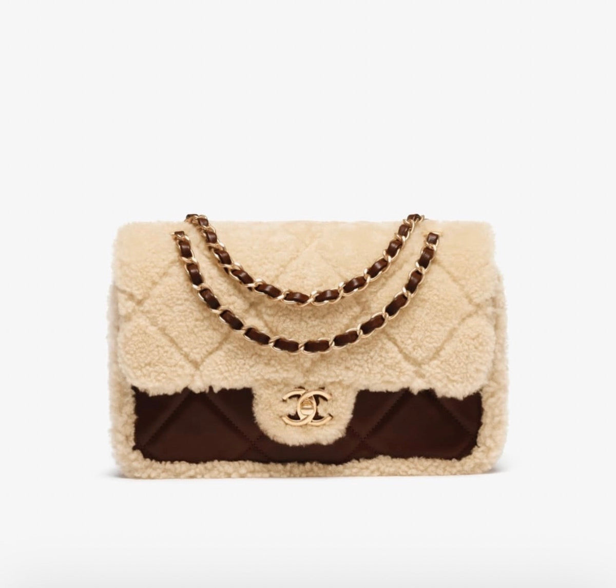 CC FLAP BAG TEDDY