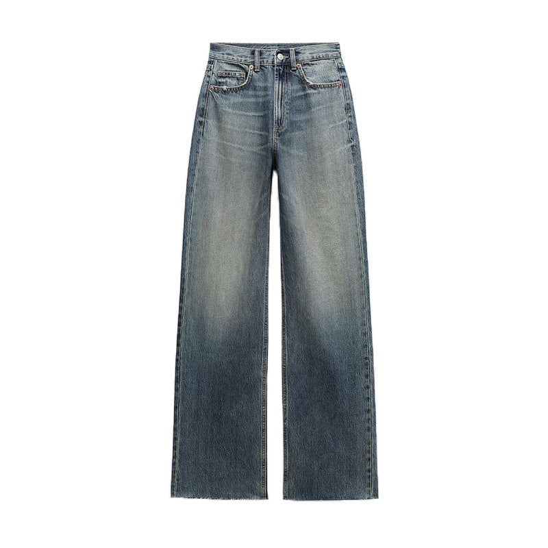 High Waist Wide Leg Jeans